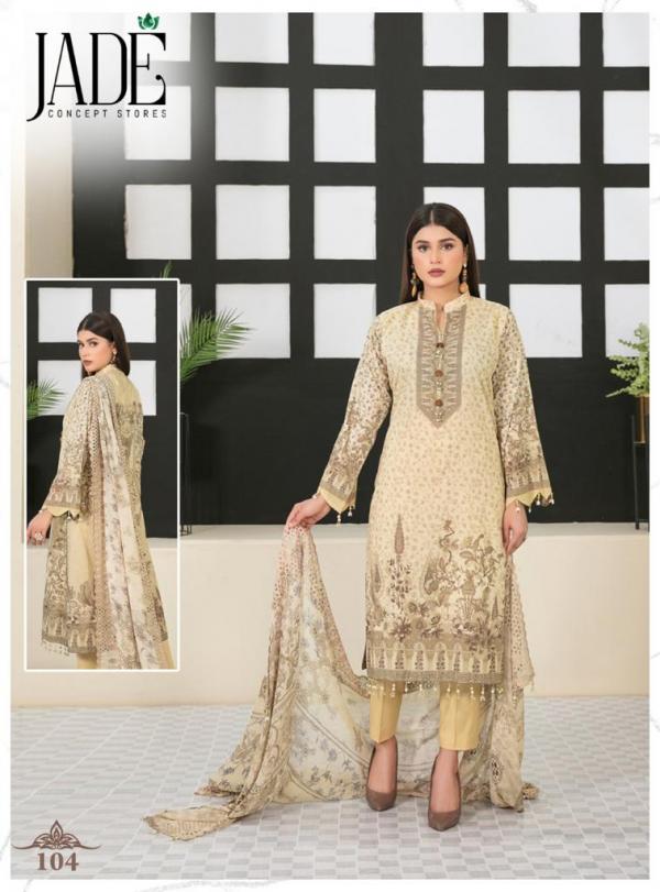 JADE AFLINA Lawn Cotton Designer Exclusive Dress Material